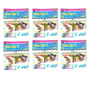 خاک ژله ای کریستالی مدل Seven Color بسته 6 عددی Uy3