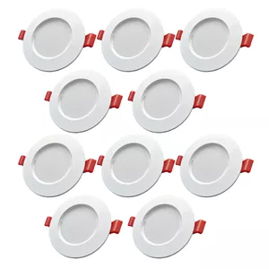 پنل بک لایت 9 وات شاهچراغ مدل روناک بسته 10 عددی 64W