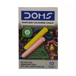 گچ رنگی مدل doms بسته 10 عددی F5J 