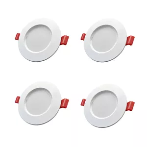 پنل بک لایت 7 وات شاهچراغ مدل روناک بسته 4 عددی 64W