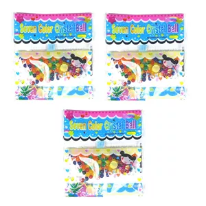 خاک ژله ای کریستالی مدل Seven Color بسته 3 عددی Uy3