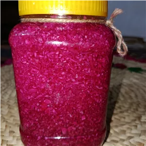 ترشی کلم قرمز .خوشمزه و رستورانی