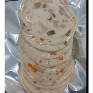 ژامبون مرغ و قارچ پروتئین سالمینا با گوشت گرم و تازه