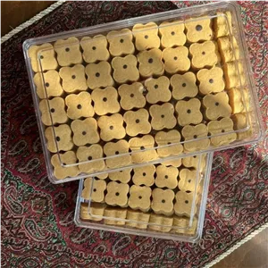 شیرینی نخودی تهیه شده با ارد نخود دو اتیشه