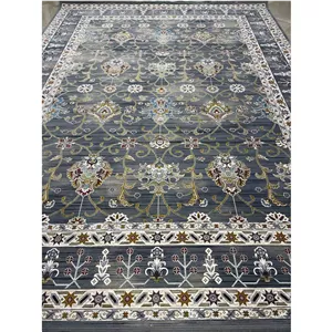 فرش ماشینی 1200شانه طرح سلطان آبادی دلفینی 12متری
