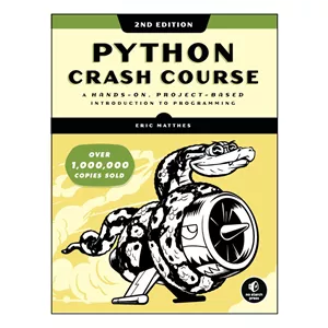 کتاب Python Crash Course اثر Eric Matthes انتشارات No Starch Press - با بهترین کیفیت