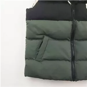 پافر پسرانه GAP طوسی شمعی سه رنگ جیبدار