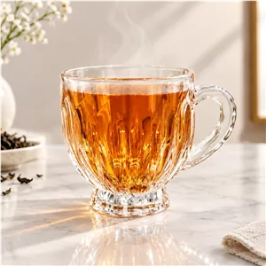 فنجان چای HB مدل جنوا کد 2296 بسته 6 عددی با ارسال رایگان