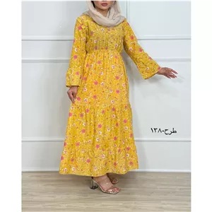 پیراهن ساحلی بلند نارسیس کد 434