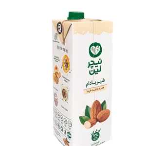 شیر بادام با قند خرما نیچر لین (1 لیتری)