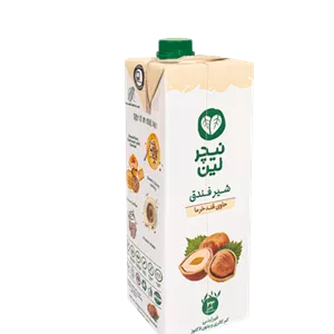 شیر فندق با قند خرما نیچر لین 1 لیتری