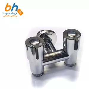 شیر پیسوار دوراهی دوقلو استیل 