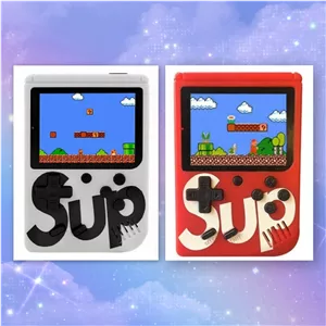 آتاری دستی پرتابل Sup Game مدل ساپ گیم  400in 1 Plusرنگ قرمز و سفید  400 بازی