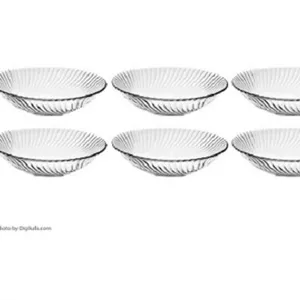 کاسه 6 پارچه 125 دایموند 400702T نوری تازه (12) بسته 12 تایی ارسال نیمه رایگان