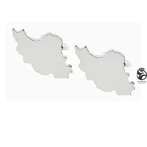 دکمه سرآستین نقشه ایران