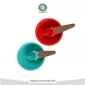 بستنی خوری پلاستیکی دونفره ترک