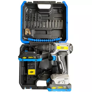 مجموعه 20 عددی دریل پیچ گوشتی شارژی 10 میلیمتری 288 ولت جاب مدل JB-288 POWER JAB New