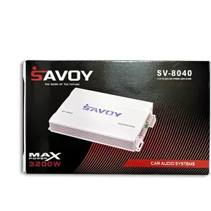 آمپلی فایر 4 کانال ساووی مدل SV-8040 سری حرفه ای