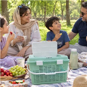 سبد پیکنیک ناصر پلاستیک