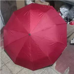 چتر تاشو اتوماتیک 10 فنر مقاوم ویندر پروف دولایه
