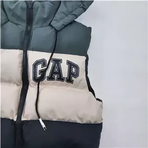 پافر پسرانه شمعی مشکی سه رنگ GAP