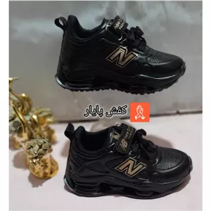 کفش ونس سفید و مشکی بچگانه نیوبالانس کفش کتانی نیوبالانس