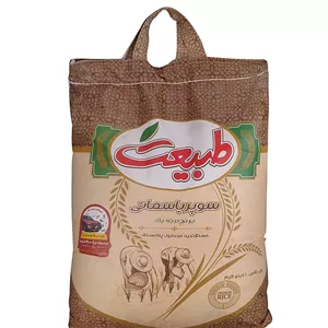 برنج پاکستانی سوپر باسمتی طبیعت کیسه 10 کیلوگرم