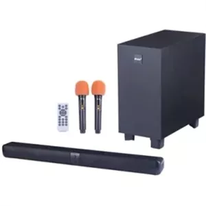 اسپیکر ساندبار حرفه ایی میکروفون دار برودو bts-2001 (فروش عمده پک های 2 عددی)