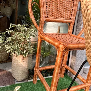 صندلی کانتر حصیری مروار 