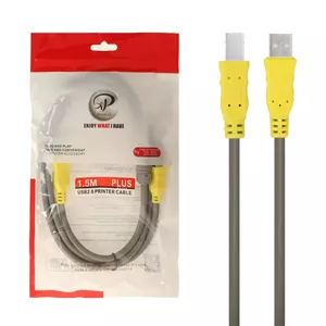 کابل پرینتر 1.5 متری XP Product - طوسی - RYL