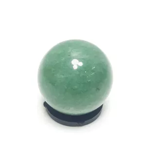 گوی سنگی اونتورین ، قطر 30 mm ، اصل و معدنی