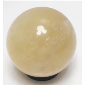 گوی سنگی کلسیت ، قطر 40 mm ، اصل و معدنی 