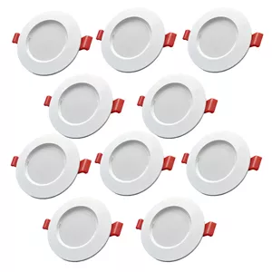 پنل بک لایت 7 وات شاهچراغ مدل روناک بسته 10 عددی 64W