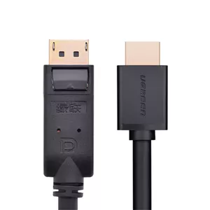 کابل تبدیل DisplayPort به HDMI یوگرین مدل DP101 طول 1.5 متر MZ7