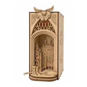 ساختنی 32 تکه مدل بین کتابی هری پاتر چوبی کد M400 E5M