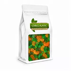 پاستیل میوه ای نارنگی نعنا ارگانیک - 500 گرم RZT