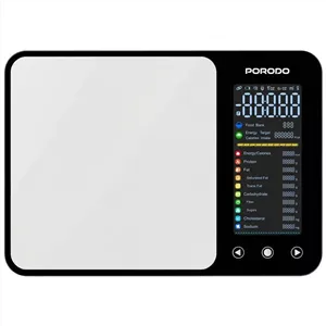 ترازو آشپزخانه دیجیتال پرودو مدل PDLFSTK86 Kalio حداکثر ظرفیت قابل اندازهگیری 5 کیلوگرم با دقت اندازهگیری 1 گرم 55J