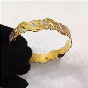 النگو زنانه هندی مشابه طلا رنگ طلایی ضد حساسیت