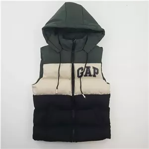 پافر پسرانه شمعی مشکی سه رنگ GAP