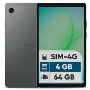 تبلت 8.7 اینچ سامسونگ مدل Galaxy Tab A11 4G، ظرفیت 64 گیگابایت و رم 4 گیگابایت، قابلیت پشتیبانی از سیم کارت، رزولوشن ...