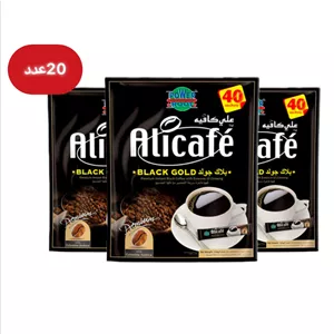 عمده-قهوه فوری بلک گلد علی کافه کارتن 20 بسته 40 عددی