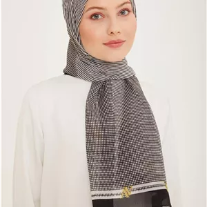 شال زنانه آبی سرمه ای آرمینهS00OA8009001 اورجینال