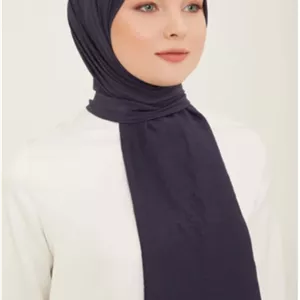 شال زنانه آبی سرمه ای آرمینهN1011 اورجینال