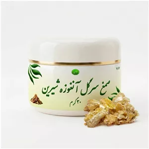 صمغ سرگل آنغوزه شیرین درجه یک 30 گرمی