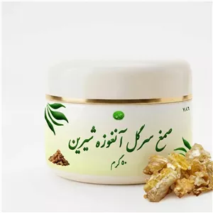 صمغ سرگل آنغوزه شیرین درجه یک 50 گرمی
