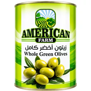 زیتون سبز امریکن فارم با هسته 4 کیلویی AMERICAN FARM