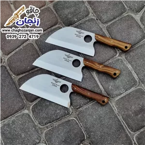 ساطور برش اهورا تیغه استیل ضد زنگ بسیار تیز