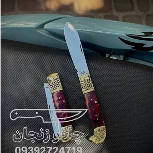 چاقو جیبی میوه خوری طرح عقاب