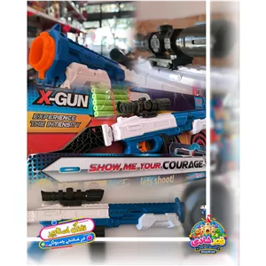 تفنگ اسنایپر اسباببازی دورج تیر اسفنجی مدل X-GUN