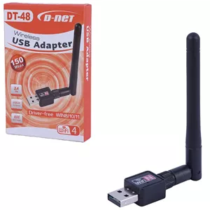 کارت شبکه بی سیم آنتن دار دی نت DT-48 150Mbps